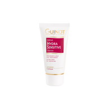Lataa kuva Galleria-katseluun, Guinot Créme Hydra Sensitive - Rauhoittava hoitovoide 50 ml UUSITTU KOOSTUMUS